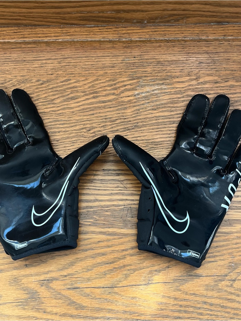 Nike Vapor Football Gloves Black And White Receiver Adult S